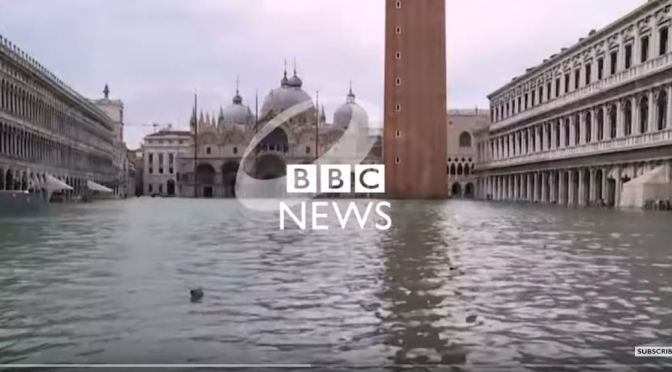 Travel: “The Fight To Stop Venice From Flooding” (BBC News Video)