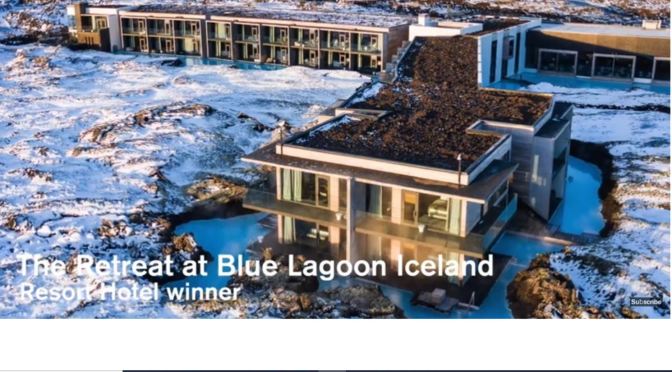 Destination Resorts: 2019 Design Winner “The Retreat At Blue Lagoon Iceland” (Dezeen Video)