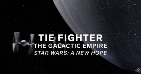 Tie Fighter The Galactic Empire Star Wars A New Hope