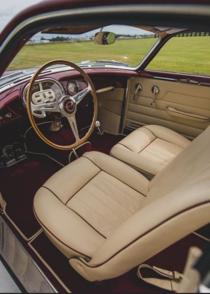 1953 Fiat 8V Supersonic by Ghia Interior RM Sotheby's