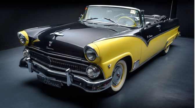 American Classics: “1955 Ford Fairlane Sunliner Convertible”