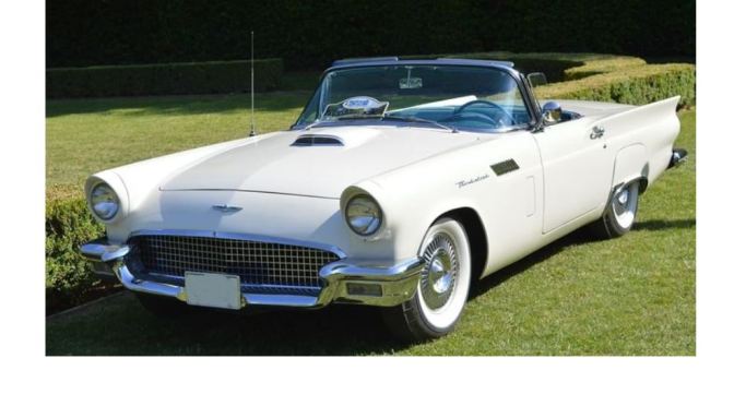 Classic American Cars: “1957 Ford Thunderbird”