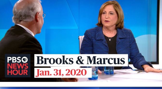 Politics: David Brooks And Ruth Marcus On The Latest In Washington (PBS)