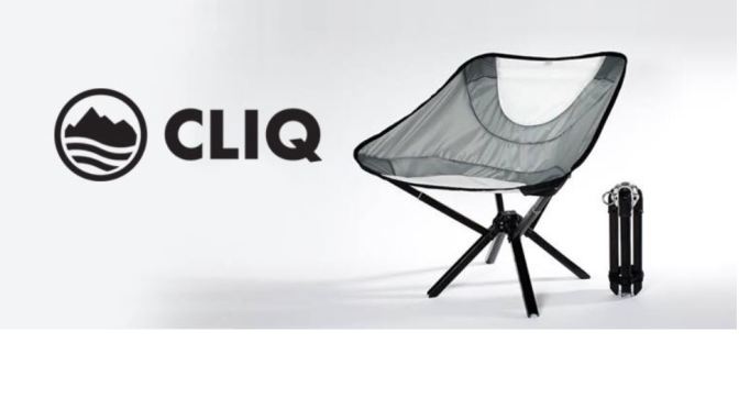 Innovations: Portable “Cliq Chair” Folds Down To Size Of Water Bottle