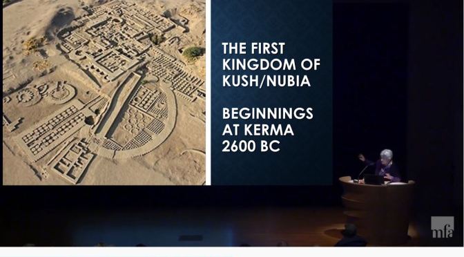 History: “Discovering Ancient Nubia: Kings and Pyramids in the Sudan”