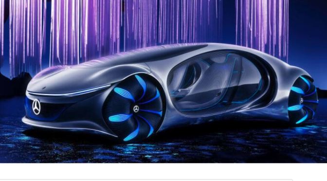 Automobile Technology: Mercedes-Benz AVTR “Avatar-Inspired” Electric Car Unveiled (Video)