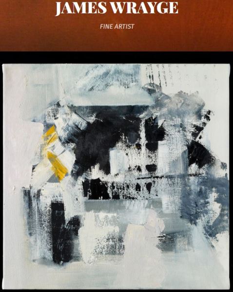 James Wrayge Fine Artist website page