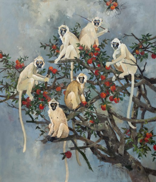 John Alexander The Temptation 2019 Landscape and Memory Berggruen Gallery January 2020