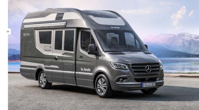 Top New Camper Vans: “NOVA EB” From La Strada Is Luxury Spaciousness