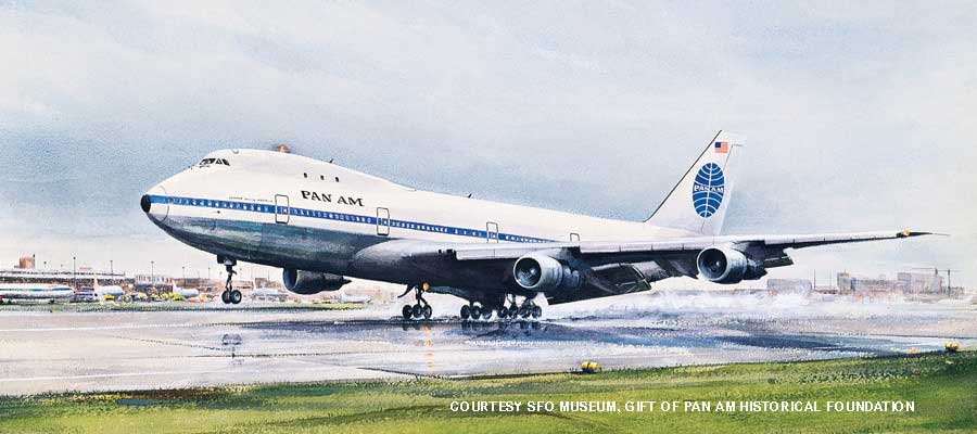 Pan Am 747 First Flights January 1970
