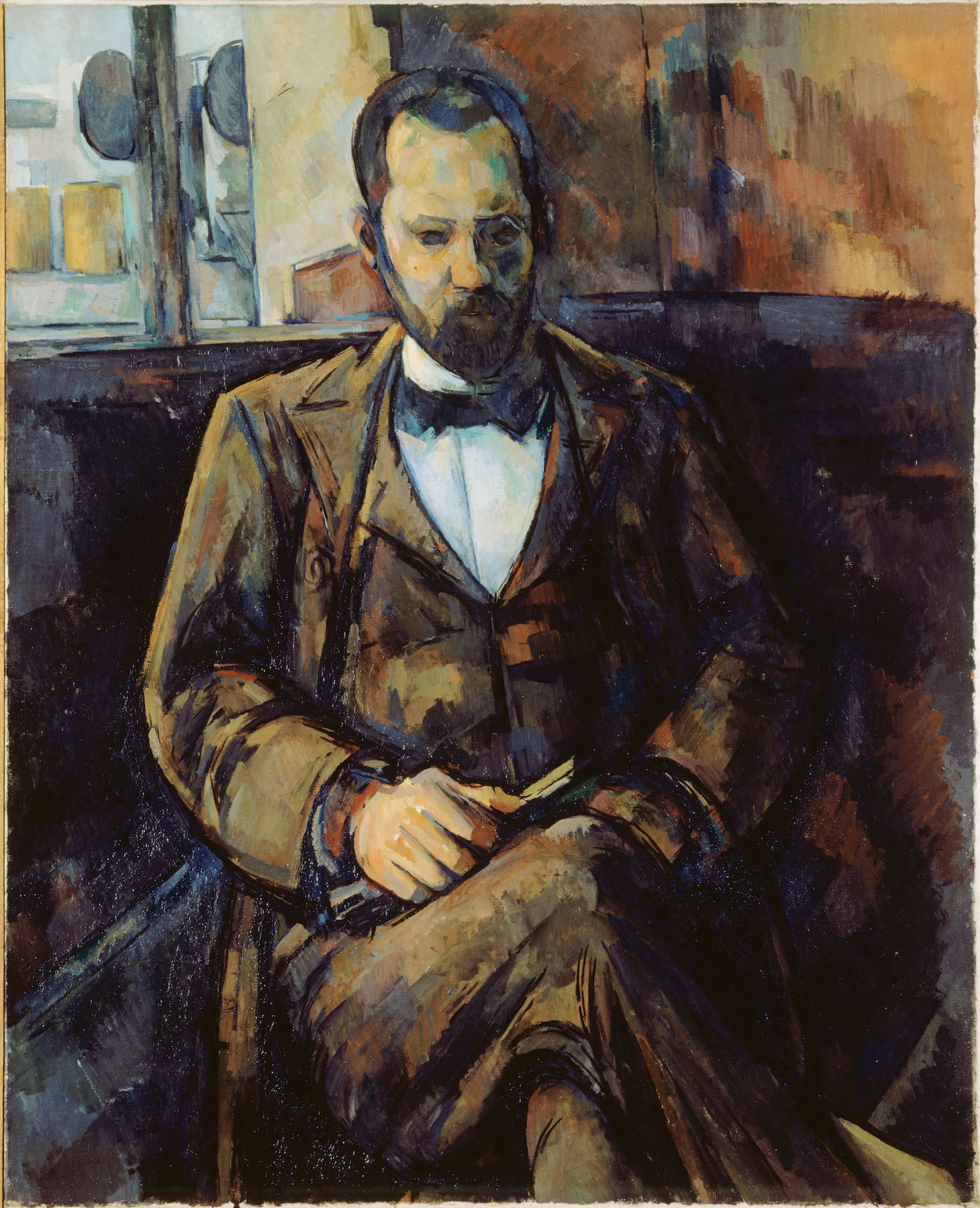 Portrait of Ambroise Vollard by Paul Cézanne (1899)