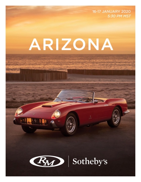 RM Sotheby's Car Auction AZ20 January 2020