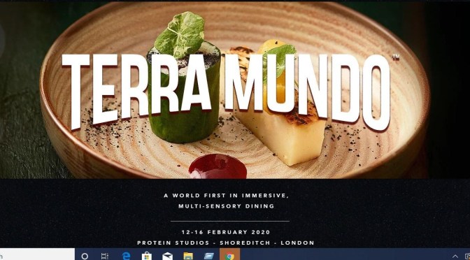 New Food Trends: “Terra Mundo” Immersive Multi-Sensory “Eat-ertainment” In London On Feb 12-16