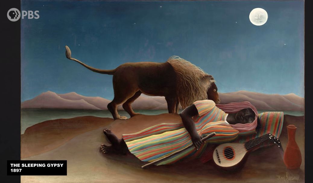 The Sleeping Gypsy 1897 Henri Rousseau