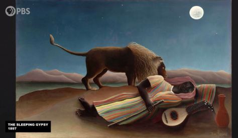 The Sleeping Gypsy 1897 Henri Rousseau