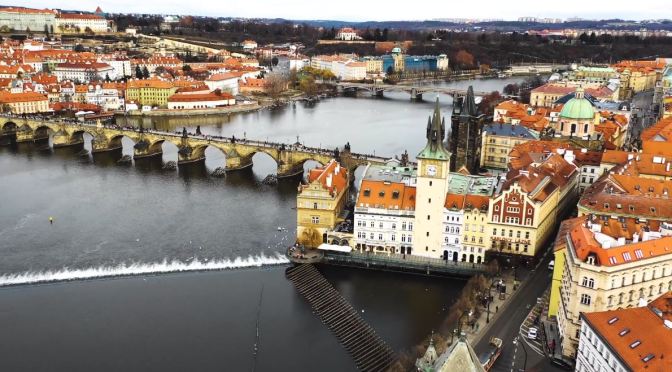 Top New Travel Videos: “Best Of Prague – Aerial 4K” By Marek Bubenik