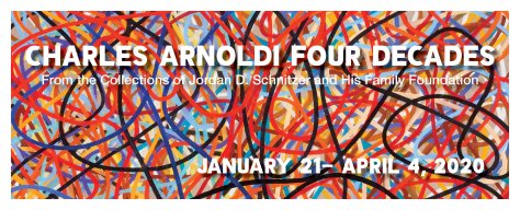 USC Fisher Museum Of Art Charles Arnoldi Four Decades Exhibit January 21 - April 4 2020