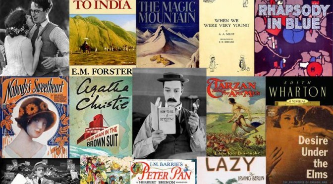 2020: Major Books, Films And Music From 1924 Enter U.S. Public Domain