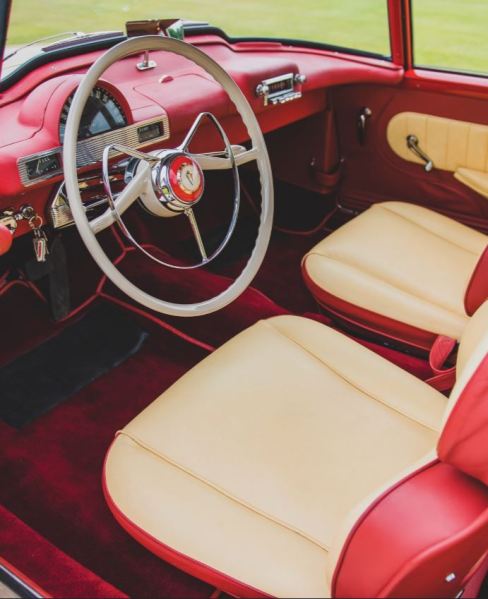 1955 Hudson Italia Interior RM Sotheby's