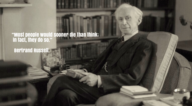 Tributes: Nobel Prize-Winning Philosopher And Writer Bertrand Russell (1872 – 1970)