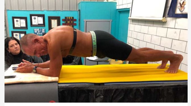 Fitness: 62-Year Old Man Sets World Record For Holding Plank Position