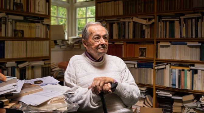 Tributes: 90-Year Old Literary Critic & Novelist George Steiner (1929-2020)
