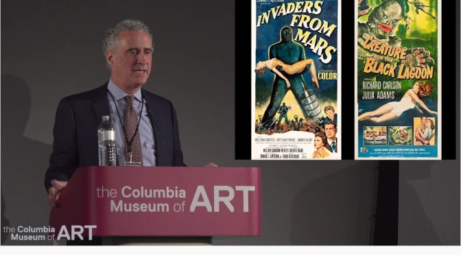 Art Lecture Videos: The History Of Hollywood “Horror Movie Posters” (Columbia Museum Of Art)