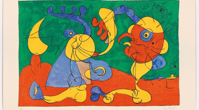 Artists: Spanish Painter Joan Miró’s “Endlessly Creative” Printmaking