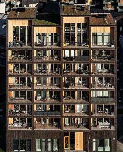 Kajstaden Tall Timber Building C.F. Møller Architects 2019