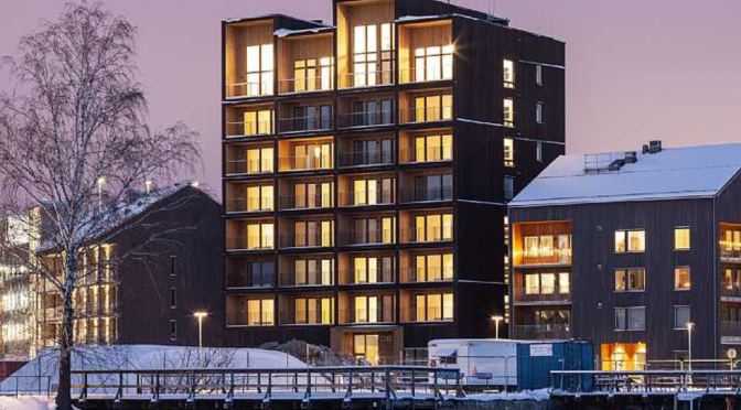 Future Of Housing: Kajstaden Tall Timber Building In Sweden By C.F. Møller Architects (2019)