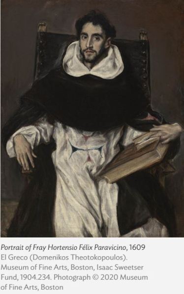 Portrait of Fray Hortensio Felix Paravicino El Greco 1609