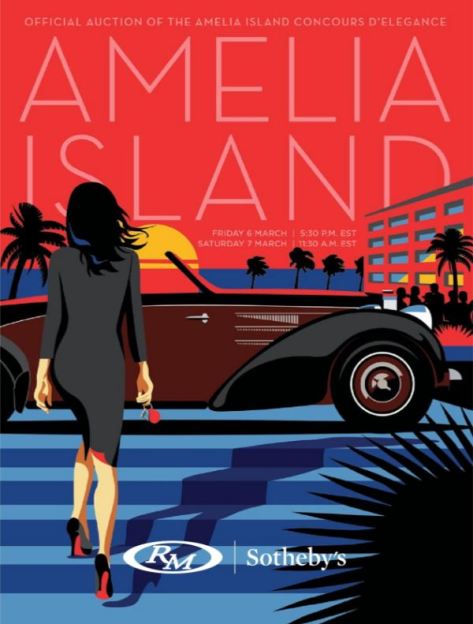 RM Sotheby's Amelia Island March 6 - 7 2020 Catalog Cover