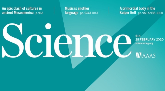 Journals: “Research Highlights” From Science Magazine (Feb 28, 2020)