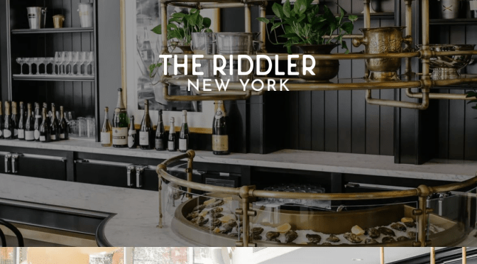 New Champagne Bars: “The Riddler” In New York City
