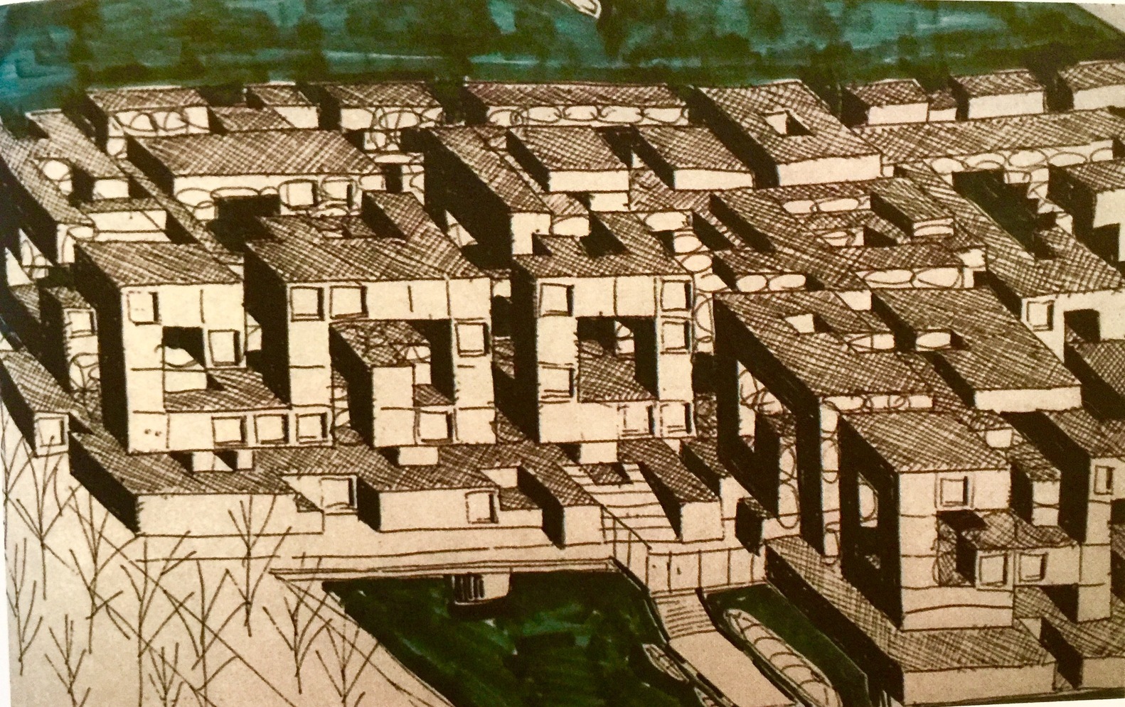 Yona Friedman Drawings