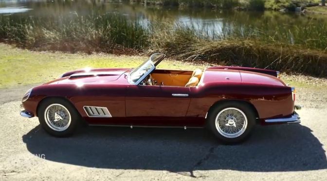 Italian Sports Cars: “1958 Ferrari 250 GT LWB California Spider” (Video)