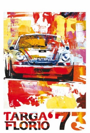 1973 Targa Florio Poster