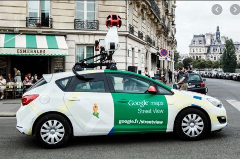 Google Maps Street View film car