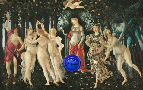 Jeff Koons Gazing Ball (Botticelli Primavera) 2017-2020