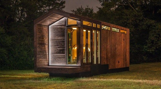 Top New Tiny Homes: New Frontier’s “Orchid” – “LED Light, Full Bath Luxury”