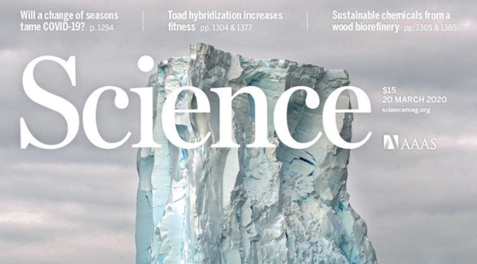 Top Journals: Research Highlights From Science Magazine (March 20, 2020)
