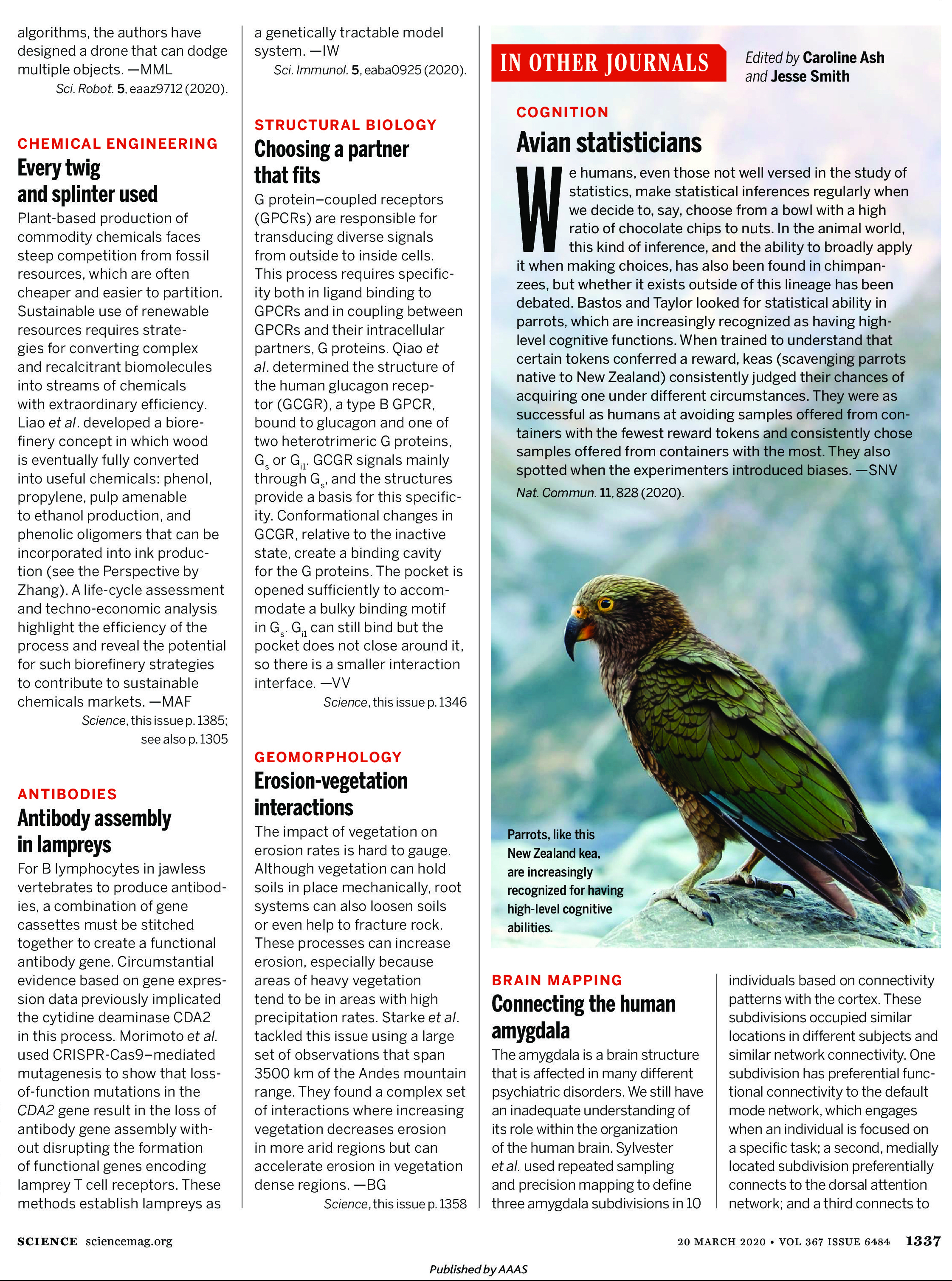 Science Magazine Journal March 20 2020 Research Highlights-page-1