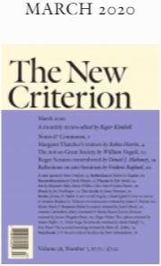 The New Criterion March 2020