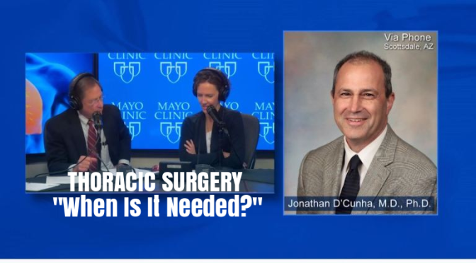 Medical Videos: “Thorasic Surgery” – When Is It Needed? (Mayo Clinic)