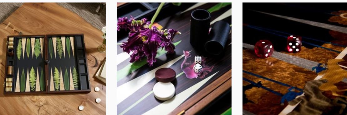 Alexandra Llewellyn Backgammon Collection