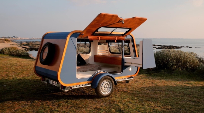 Top New Camper Trailers: “Carapate” From France – “Innovation, Design And Detailed Woodwork”