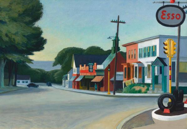 Edward Hopper Landscape Paintings
