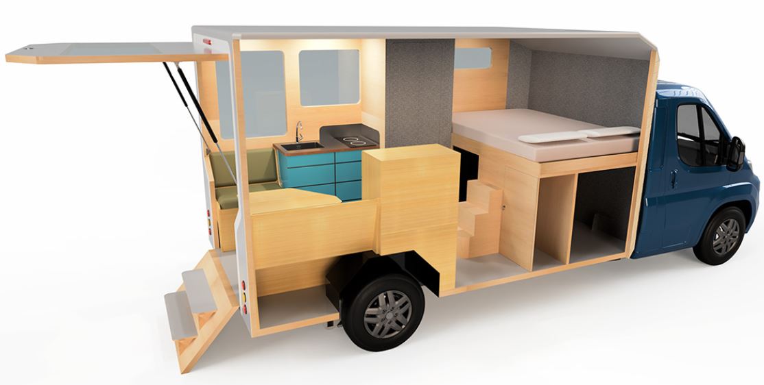 Haaks Campers inside view