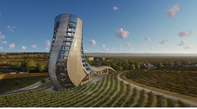 Future Architecture: “Oscar Seppeltsfield Hotel” At Barossa Winery In South Australia In 2022