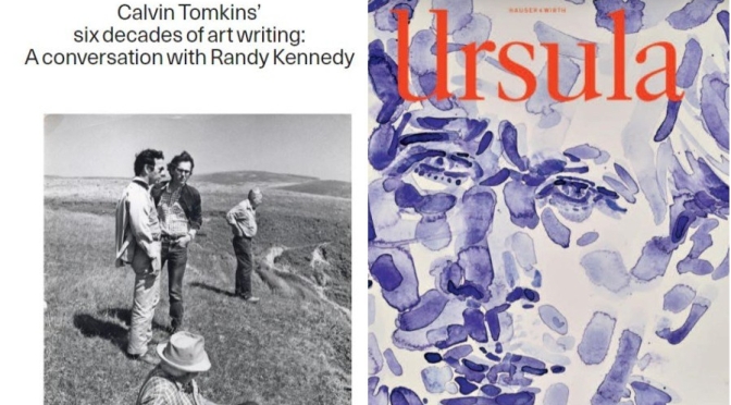 Podcast Interviews: Art Magazine “Ursula” Editor Randy Kennedy – “The Rare Pleasures Of Print Online”